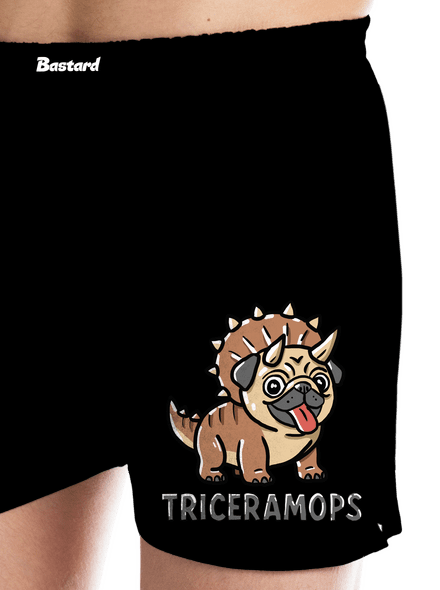 Triceramops pánske trenky Black