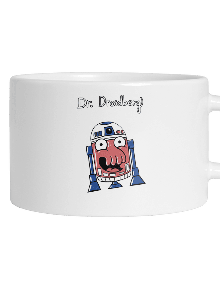 Dr. Droidberg hrnček makronka White