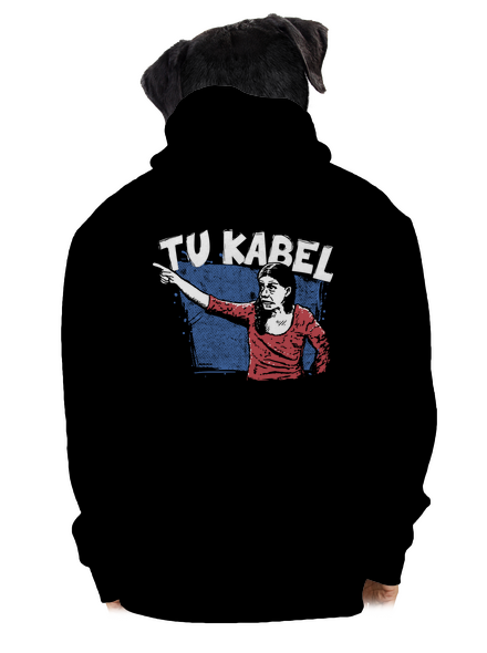 Tukabel pánska mikina na zips Black