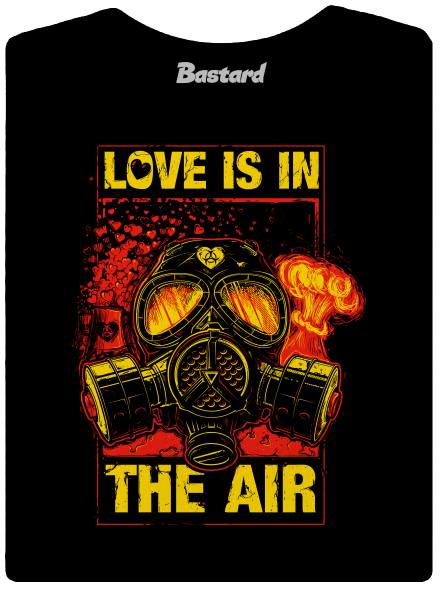 Love is in the Air dámske tričko prémium Black