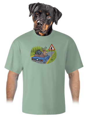 unisex tričko oversized