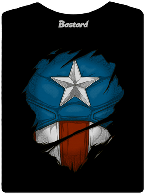 Captain Inside dámske tričko prémium Black