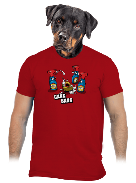 Gang Bang pánske tričko Red