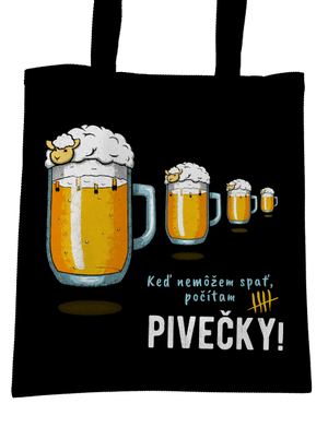 Pivečka taška Black