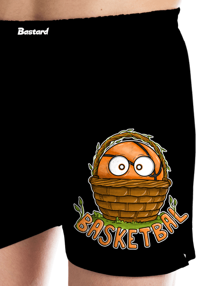 Basketbal pánske trenky Black