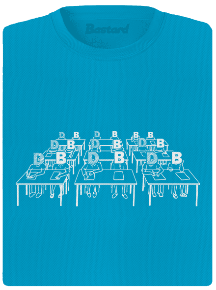 Cimrman: Debil, blbeček dámske športové tričko Blue Atol