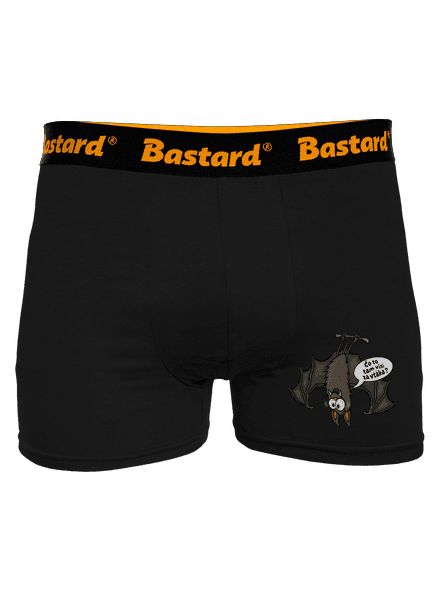Visiaci netopier boxerky Black