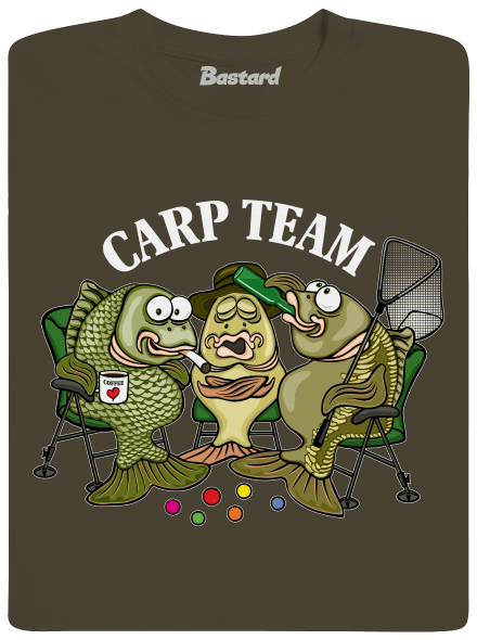 Carp Team pánske tričko Urban Khaki