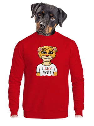 unisex mikina bez kapucne