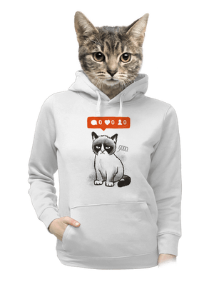 dámska mikina klokanka