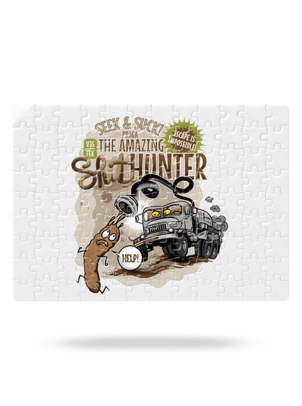 Shithunter puzzle White