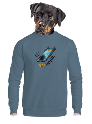 unisex mikina bez kapucne