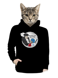 dámska mikina klokanka