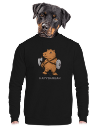 unisex mikina bez kapucne