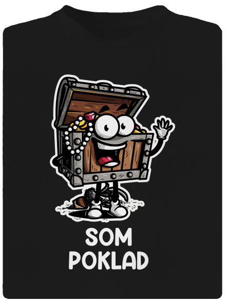 Som poklad detské športové tričko Black