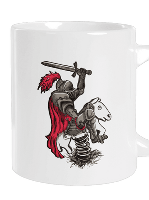Rytier veľký hrnček White