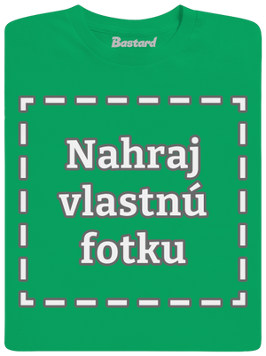 Vlastná potlač detské tričko Kelly Green