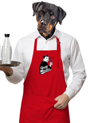 Grill master zástera Red