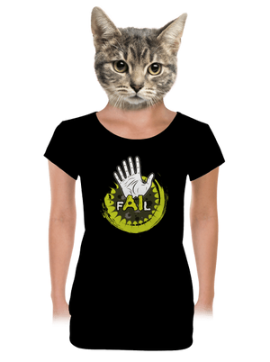 dámske tričko s lemom