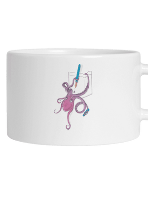 Jednoducho miluje atrament hrnček makronka White