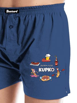 Slovenské kupko pánske trenky Blue