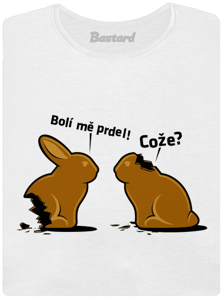 Bolí ma prdel dámske tričko s lemom White