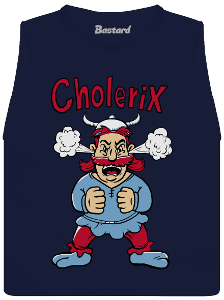 Cholerix dámske tielko voľné Navy
