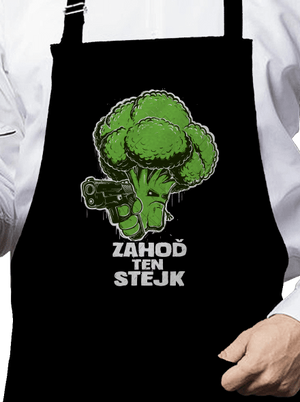 Zahoď ten stejk zástera Black