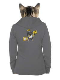 dámska mikina na zips