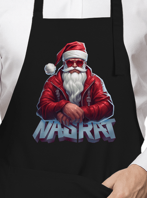 Sranta Klaus zástera Black