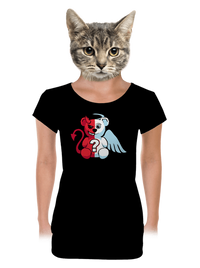 dámske tričko s lemom