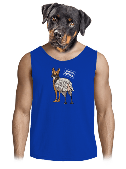 Nemecký ovčiak pánske tielko Royal Blue