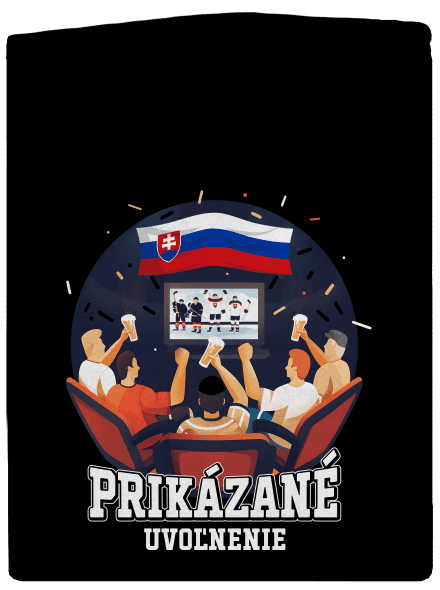 Prikázané uvoľnenie pánska mikina na zips Black