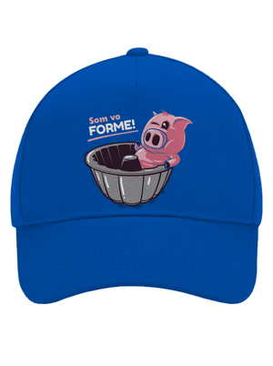 Vo forme šiltovka baseballka Bright Royal