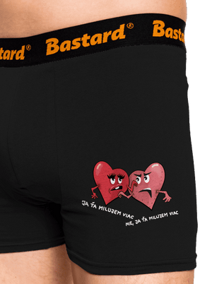 Srdiečka boxerky Black