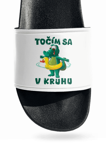 Točím sa v kruhu šľapky White