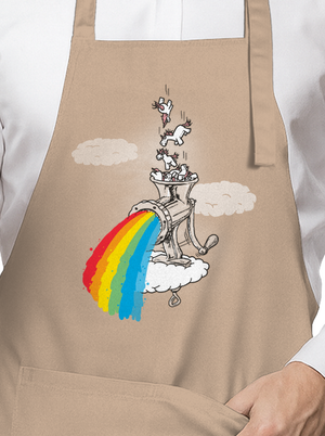 Ako vzniká dúha zástera Rope