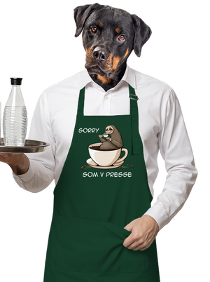 V presse zástera Bottle Green