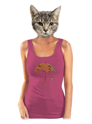 Radosť z jesene dámske tielko klasické Magenta