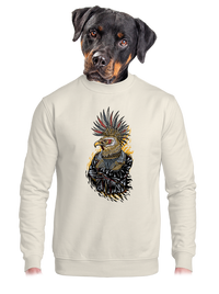 unisex mikina bez kapucne