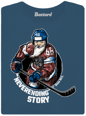 Jarda Forever dámske tričko prémium Petrol Blue