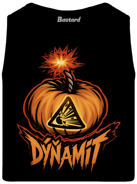 Dýňamit pánske tielko Black