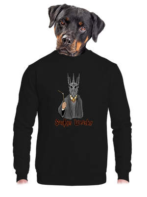 unisex mikina bez kapucne