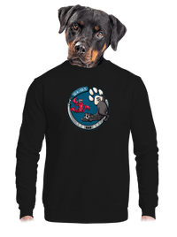 unisex mikina bez kapucne