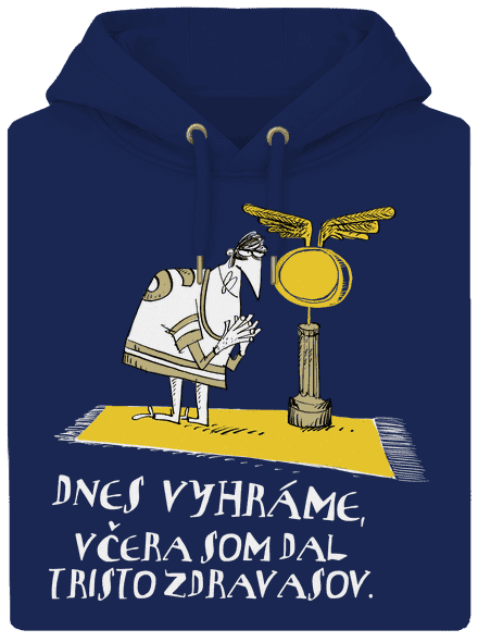 Dnes vyhráme unisex mikina premium Navy