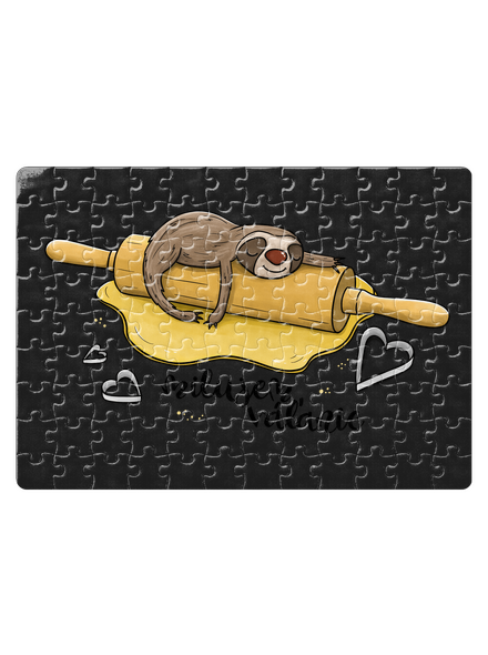 Milujem váľanie puzzle White