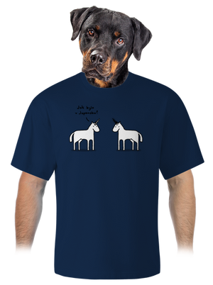 unisex tričko oversized