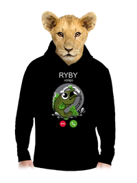 detská mikina klokanka