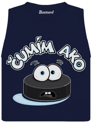 Čumím ako puk dámske tielko voľné Navy