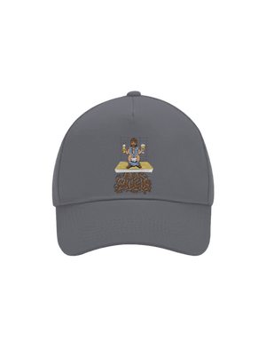 BurChuck šiltovka baseballka Graphite grey